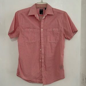 Slim fit button down shirt